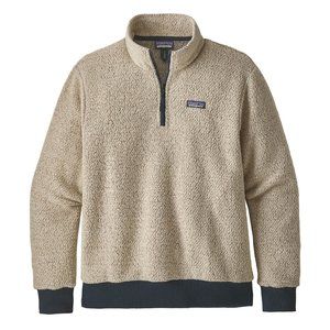 Patagonia Woolyester Pullover Fleece Top in Oatmeal Heather